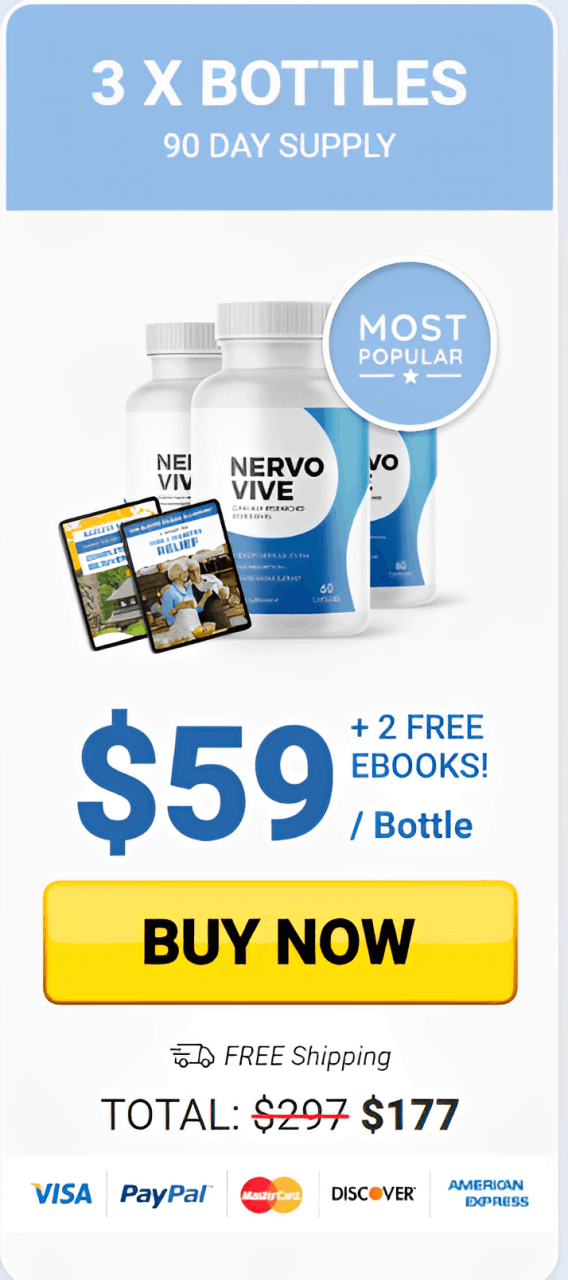 Nervovive 3 $59/bottle